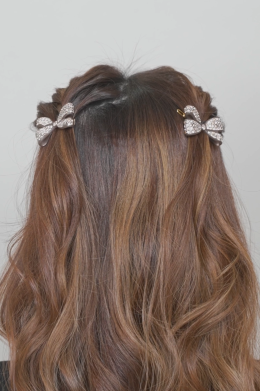 Half-up Side Braids