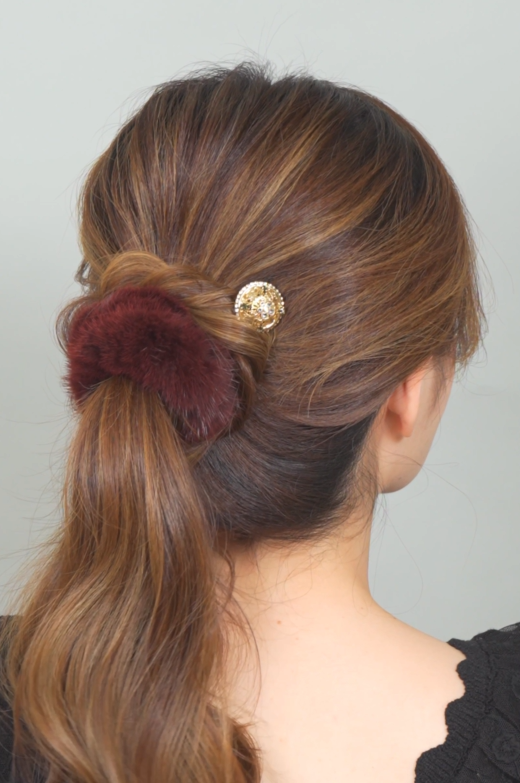 The Autumn Coziness Ponytail