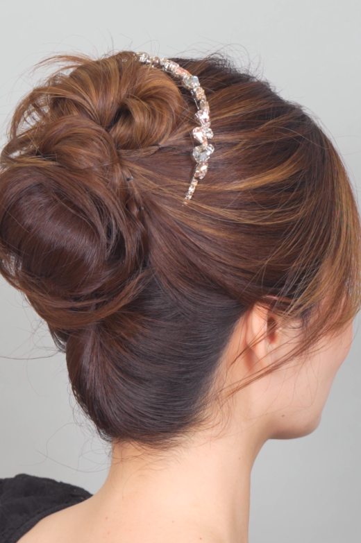 The Tiara Top-Knot