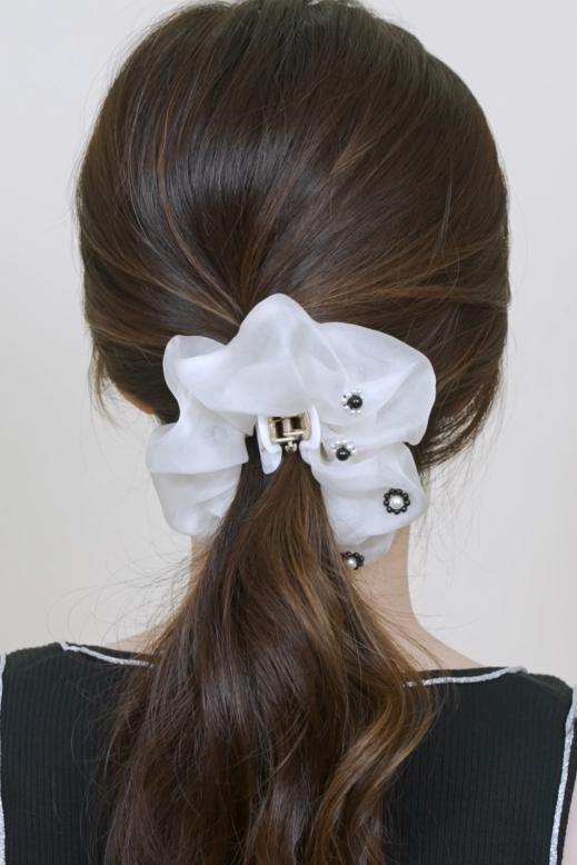 The Camilia Low Ponytail