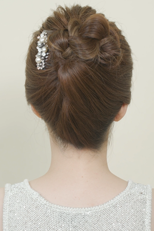 The Versailles Braid Updo