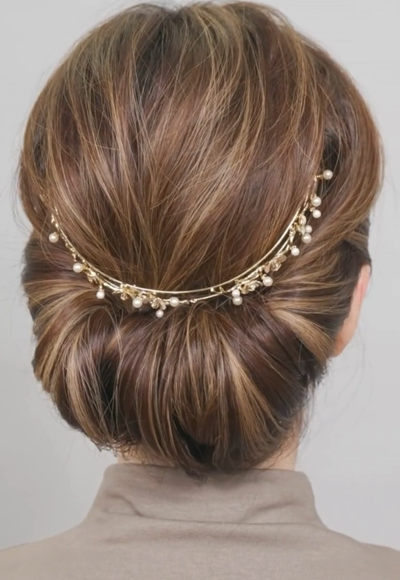 Athena Spiral Updo
