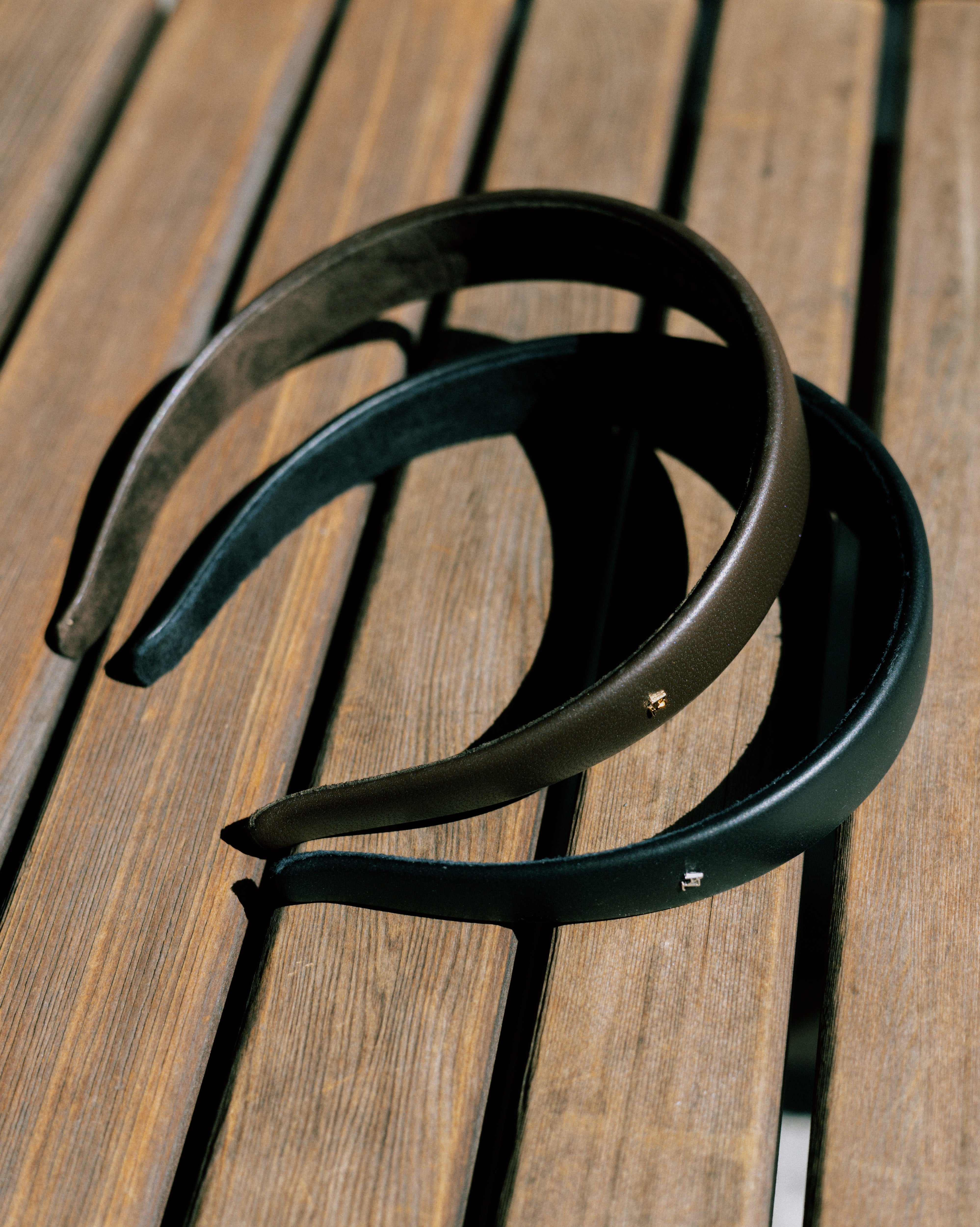 25 mm leather hair band – Alexandre Zouari