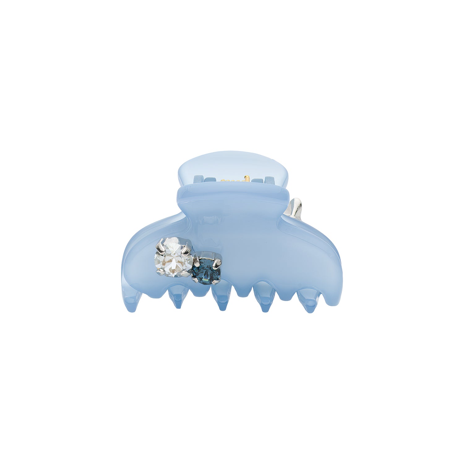 Mini size crazy crab decorated with European crystal jewellery