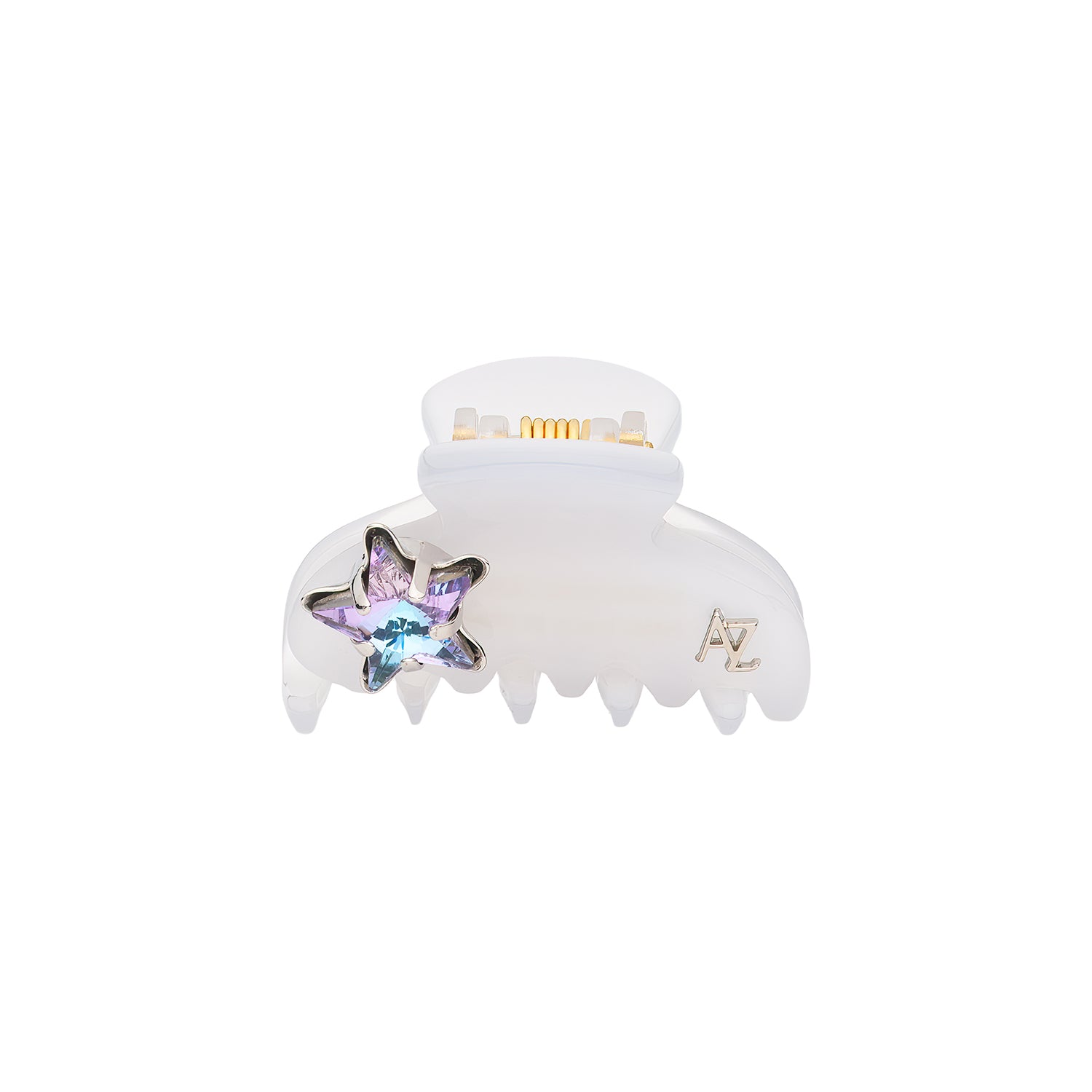 Mini size crazy crab decorated with European crystal jewellery