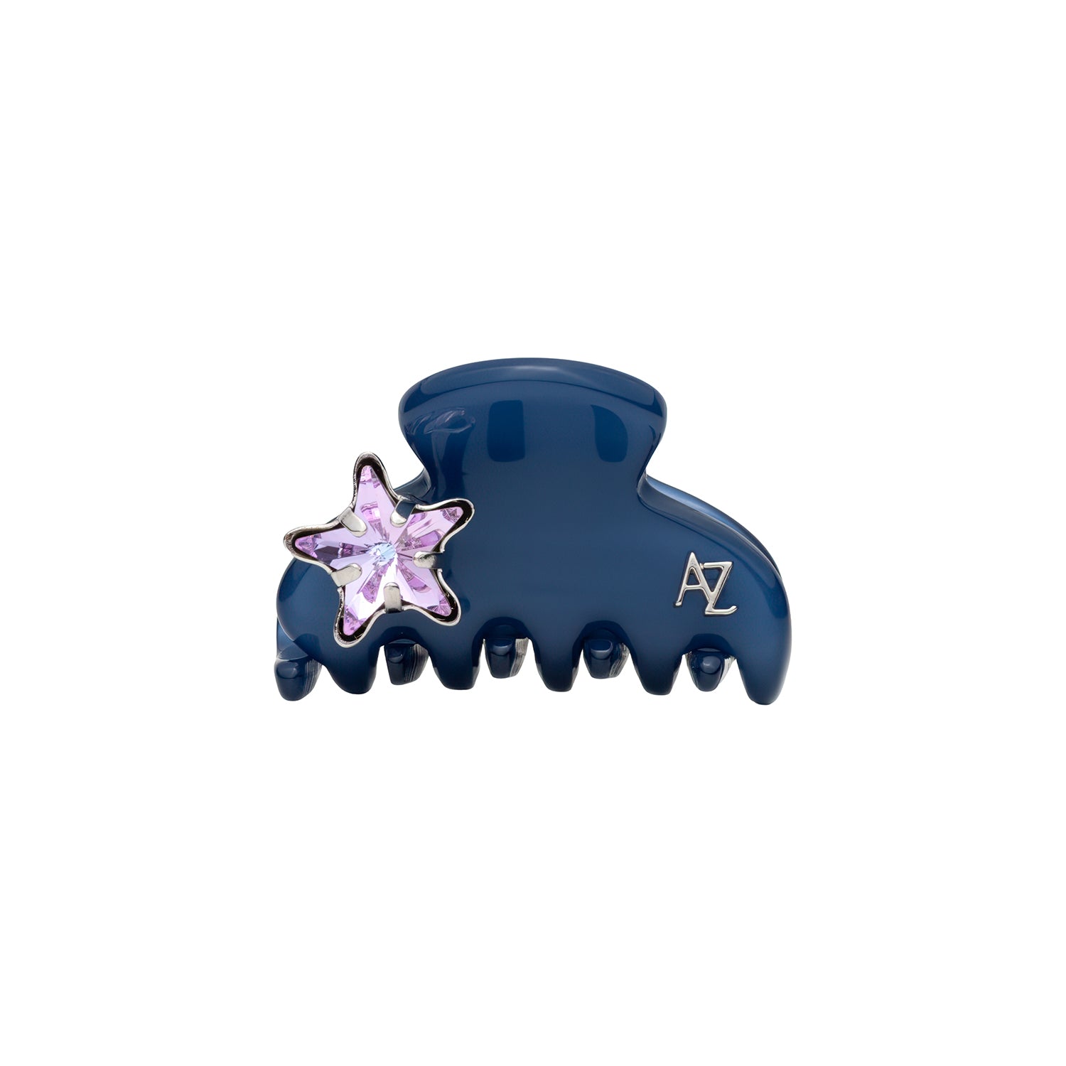 Mini size crazy crab decorated with European crystal jewellery