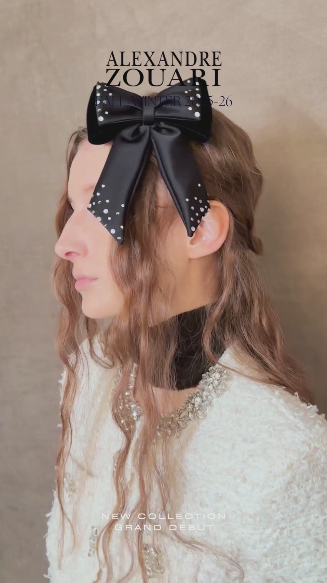 8 cm auto bohemian fabric and velvet bow decorated with European